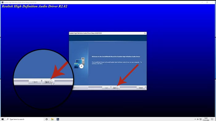 تثبيت تعريف الصوت Realtek High Definition Audio