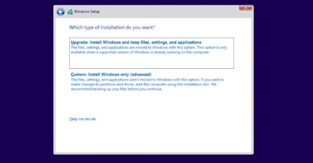 خيارات تثبيت ويندوز 10 برو 2022